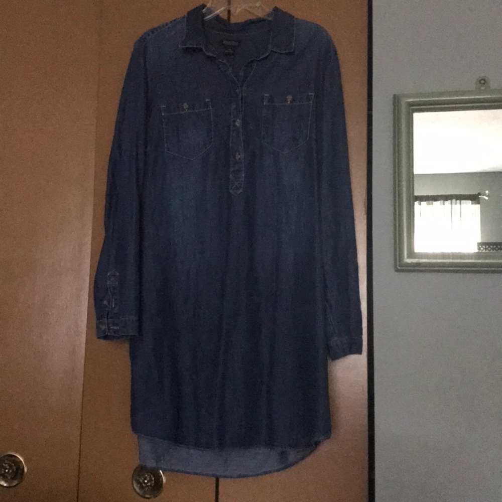 Lucky Brand jean dress/tunic
